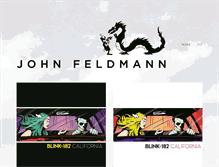 Tablet Screenshot of johnfeldmann.com